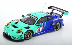 新春セール　Ixo 1/18 Porsche 911 GT3 R #33 24h Nuerburgring 2020 Engelhart/Mller/Werner/Bachler　ポルシェ　イクソ