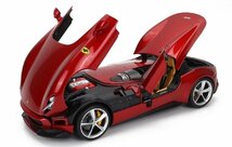 ＜予約品＞　Burago signature 1/18 Ferrari MONZA SP1　レッドメタリック　フェラーリ　モンツァ　ブラーゴ_画像8