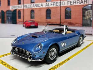 KK scale 1/18 Ferrari 250 GT California Spyder 1960　ライトブルー　ダイキャスト製　フェラーリ　カリフォルニア