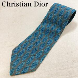 Christian Dior クリスチャンディオール ネクタイ シルク メンズ 高級感 ブランド 総柄 MONSIEUR シルク100％ ワンポイントロゴ J65