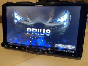 ALPINE アルパイン X9Z-PR ビッグX プリウス ZVW50 9インチ 動作確認済 メモリーナビ HDMI Bluetooth DVD