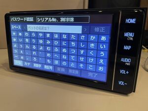 トヨタ 純正SDナビ NSZT-W68T 2019年地図データ 動作確認済 セキュリティロック 50プリウス ZVW50