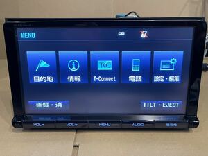 トヨタ純正SDナビ NSZT-Y64T アクア Bluetooth DVD 9インチ セキュリティ解除済 動作確認済 ノア ヴォクシーなど