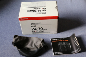 キャノンEF24-70mm F4L IS USM美品