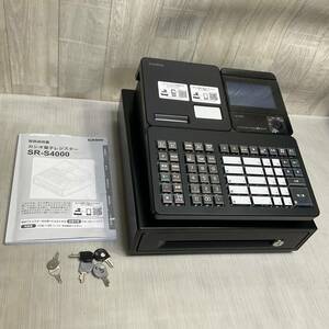 極美品！　　CASIO　レジスター　SR-S4000-20SBK