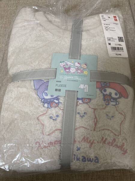 ちいかわ × サンリオキャラクターズ:スペースツアー フリースセット(長袖)ユニクロ ちいかわ サンリオ パジャマ UNIQLO