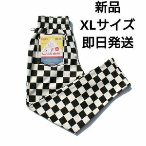 新品未使用　クックマン　Cookman　シェフパンツ XL　 チェッカー