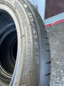 MICHELIN PRimAcy 3ST　215/45/18 4本