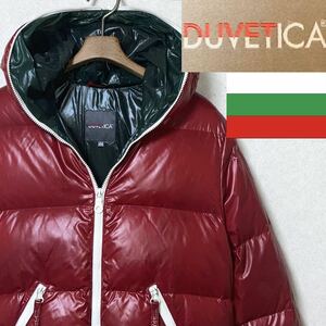 名品！DUVETICA デュベティカ ディオニシオ　ダウンジャケット　ダークレッド×オリーブ　定価8.6万　送料無料