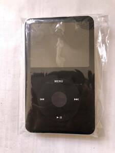 iPod classic 160GB→ SSD256GB&大容量バッテリー交換　　iTunes同期左右音出しOK 　新品フロントパネル黒に交換済み