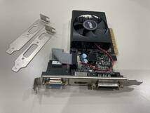 Palit GeForce GT710 2048M DDR3 64bit CRT DVI HDMI (NEAT7100HD46-2080F) 中古_画像1