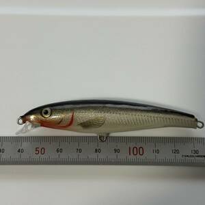 ラパラ ロングキャストミノー LONG CAST MINNOW LC10 10cm S シルバー