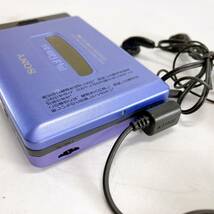 【ジャンク／再生NG／ラジオ視聴OK】カセットプレーヤー SONY WALKMAN WM-FX822_画像7