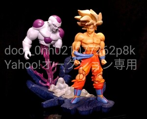 JC DBZ DRAGONBALLZ FIGURE 鳥山明 ドラゴンボールZ 超サイヤ人孫悟空vsフリーザ ジオラマフィギュア 