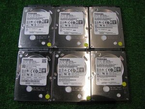 KA2798/2.5インチHDD 6台/TOSHIBA 320GB