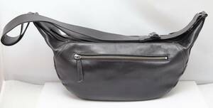 希少廃盤 土屋鞄製造所 セッション ボディーバッグ ショルダーバッグ レザー 鞄 メンズ レディース 　黒 ブラック セッションボディバッグ