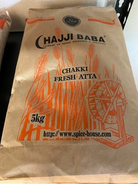 atta5kg (whole wheat flour ) 小麦粉5kgインド産