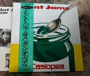 即決LP★ カシオペア ★帯★ ミント・ジャム ★ ALR20002 野呂一生 CASIOPEA MINT JAM 