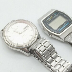 大村12月No.34 腕時計 SEIKO セイコー 7619-7050 CASIO カシオ W-35248 まとめて 動作未確認 シルバー系 ブランド 