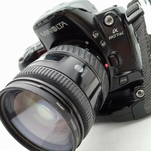 大村12月No.143 カメラ minolta ミノルタ 807si 動作未確認 フィルムカメラ レンズ 一眼レフ 光学機器 オートフォーカス