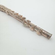 R 楽器 MURAMATSU ムラマツ ADモデル 39356 ハードケース付き Silver 総銀製 総重量約434.5g 管楽器 _画像6