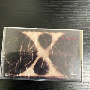 輸入盤　X Japan カセットテープ Singles シングルズ Yoshiki hide 紅 T-Rex endless rain エックス・ジャパン　ベストアルバム　