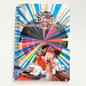 ディズニーランド Club Disney スーパーダンシンマニア ノート