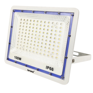 【即納】4個セット 極薄型 投光器 led 100w 1000w相当 昼光色 6500K 12000LM IP66 led作業灯 3mコード 角度調整可能 看板灯 送料無料