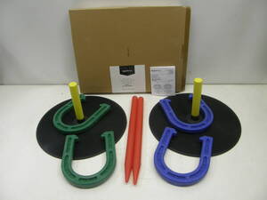 amazon!. part shop playing OK!. iron throwing game! horseshoe throwing set 