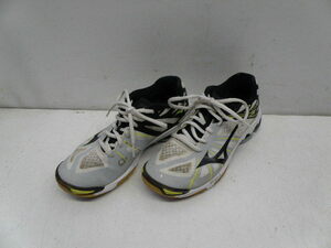 MIZUNO！ミズノ！ジョギングシューズ！Dynamotion Fit！24.5cm(白)