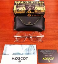 名作モデル☆新品☆ MOSCOT ZOLMAN ゾルマン 丸い眼鏡 メガネフレーム クリア・ セレブ愛用モデル_画像3