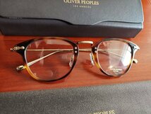 最高級モデル*日本製★「OLIVER PEOPLES/オリバーピープルズ」大人気作・OV5389D/Davitt 純チタン・超軽量・鼈甲・眼鏡フレーム_画像5