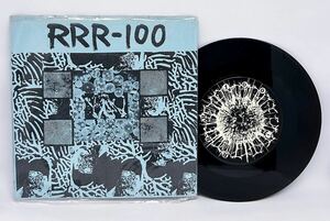 【限定300枚】珍盤!100曲入り7インチレコード『RRR-100』Various(ジム・オルーク、メルツバウ、キャロライナー・レインボー ほか)