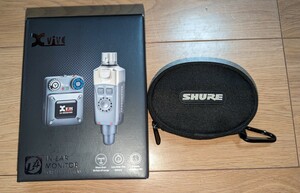 Xvive ( エックスバイブ )XV-U4 ワイヤレスインイヤーモニターシステムと SHURE SE 215 高遮音性イヤホン セット 送料込