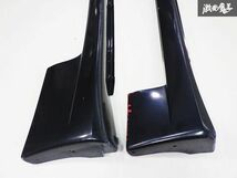 希少品!! 日産 純正OP オプション RPS13 180SX 中期 サイドステップ サイドスカート エアロ 艶消しブラック系 左右セット S13 シルビア_画像2