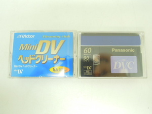 追 ★ Victor miniDV ヘッドクリーナー panasonic miniDV ★ 未開封