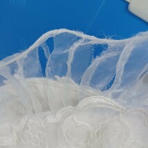  【送料無料】石) カラードレス ⑫ 大きいサイズ 白 ドレス 結婚式 パーティー 衣装 ウエディング ブライダル(240130)_画像10