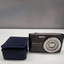CASIO カシオ EXILIM EX-Z400 コンパクトデジタルカメラ カメラケース付き バッテリー充電切れジャンク　zejみ_画像1