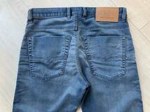 定価52,800円 DIESEL JOGG JEANS “D-Krooley” 068BD TAPERED スウェット デニム ジョガーパンツ 30 ディーゼル 「Safari」掲載_画像8