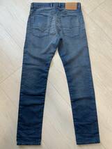 定価52,800円 DIESEL JOGG JEANS “D-Krooley” 068BD TAPERED スウェット デニム ジョガーパンツ 30 ディーゼル 「Safari」掲載_画像7