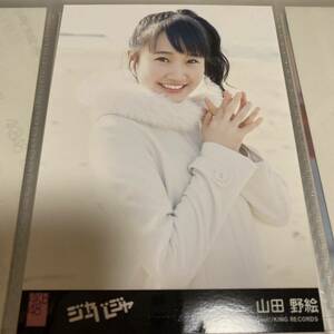 AKB48 山田野絵 ジャーバージャ 劇場盤 生写真 NGT48