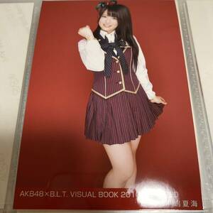 AKB48 平嶋夏海 BLT VISUAL BOOK 2010 RED 生写真 
