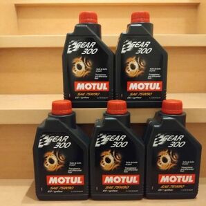 MOTUL モチュール GEAR 300 75W90 1L 5缶 5本 ギア 300 正規品