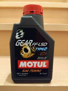 MOTULmochu-ruGEAR FF-LSD TYPE 2 75W90 1L механизм efef L esti модель 2 стандартный товар 