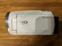 SONY デジタルHDビデオカメラHDR-CX680 ホワイト　おまけ付_画像2