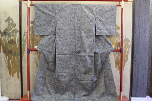  кимоно сейчас прошлое 6396 Ooshima style . кимоно широкий воротник . рука .. покрой кимоно на фото цвет рисунок хорошо выходит - длина 158cm