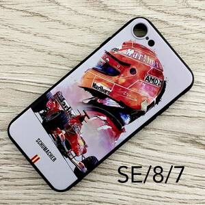 mi is L * Schumacher art iPhone 8 / 7 / SE case F1 Ferrari Ferrari smartphone 
