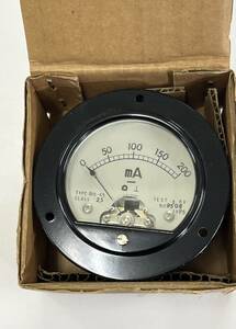 大阪計器(株) DO-65 200mA 電流計　未使用品　一台　その1