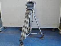 LIBEC 業務用 三脚 TRIPOD T95 / H80 ヘッド / MS-2 スプレッダー / フットパッド / SONY VCT-U14 アタッチメント 付属 現状品 B50367_画像7