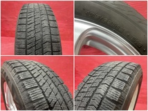 タイヤホイール4本 195/65R15 15×6.0J 53 114.3-5H ブリヂストン VRX2 TOPRUN ステップワゴン ノア ヴォクシー 等_画像9